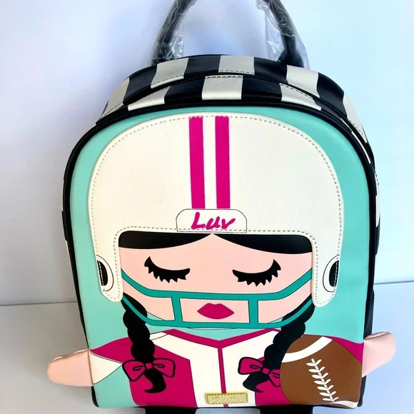 NWT 💋LUV BETSEY/Betsey Johnson LBmindy Backpack - Picture 2 of 11